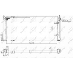 Aušinimo radiatorius
NRF 59048, NRF, 59048, a
