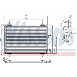 kondensatorius, oro kondicionierius ** FIRST FIT **
                                NISSENS                                  