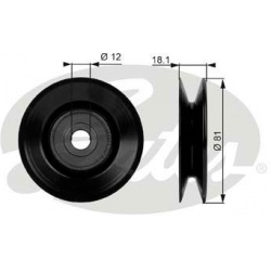 kreipiantysis skriemulys, V formos diržas
                                GATES                                             