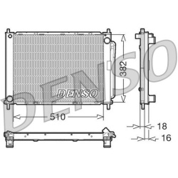 aušintuvo modulis
                                DENSO                                                DRM23100, DENSO, DRM2