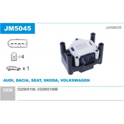 ritė, uždegimas
                                JANMOR                                JM5045, JANMOR, JM5045, auto detalė