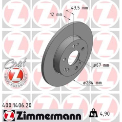 stabdžių diskas (1vnt) COAT Z
                                ZIMMERMANN                                                400