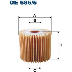 alyvos filtras
                                FILTRON                                                OE685/5, Nenurodytas ga