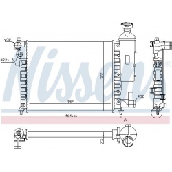 NISSENS                                                61358A, NISSENS, 61358A, auto detalė