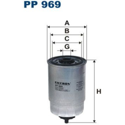 kuro filtras
                                FILTRON                                                PP969, Nenurodytas gamint