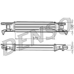 tarpinis suslėgto oro aušintuvas, kompresorius
                                DENSO                                       