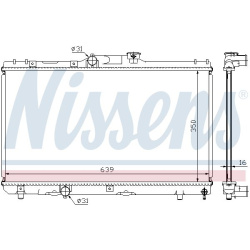 Aušinimo radiatorius
                                NISSENS                                64786A, NISSENS, 64786A, auto de