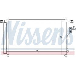 kondensatorius, oro kondicionierius ** FIRST FIT **
                                NISSENS                                  