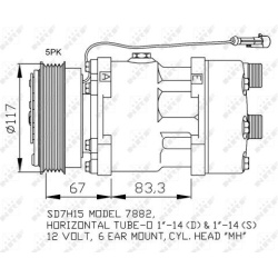 kompresorius, oro kondicionierius EASY FIT
                                NRF                                               