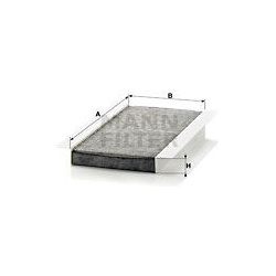 filtras, salono oras
                                MANN-FILTER                                CUK3337, MANN-FILTER, CUK3337