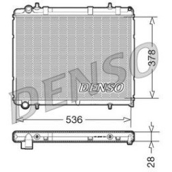 Aušinimo radiatorius
                                DENSO                                DRM21035, DENSO, DRM21035, auto de