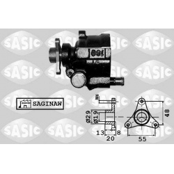 hidraulinis siurblys, vairo sistema
                                SASIC                                                7074