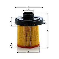 oro filtras
                                MANN-FILTER                                                C1468, MANN-FILTER, C1