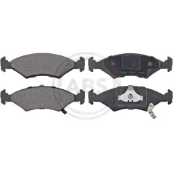 stabdžių trinkelių rinkinys, diskinis stabdys
                                A.B.S.                                      