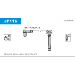 uždegimo laido komplektas
                                JANMOR                                                JP116, JANMO