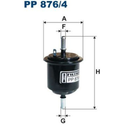 kuro filtras
                                FILTRON                                PP876/4, Nenurodytas gamintojas, PP8764, 