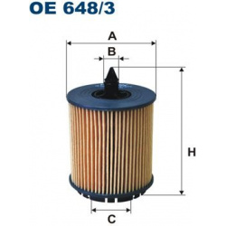 alyvos filtras
                                FILTRON                                OE648/3, Nenurodytas gamintojas, OE6483