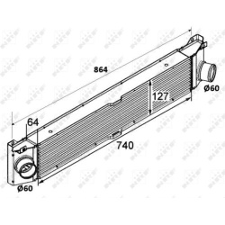 tarpinis suslėgto oro aušintuvas, kompresorius
                                NRF                                         