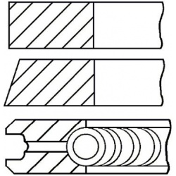 stūmoklio žiedų komplektas
                                GOETZE ENGINE                                                08