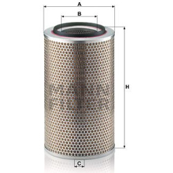 oro filtras Piclon
                                MANN-FILTER                                                C23440/1, MANN-