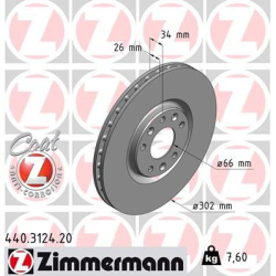 stabdžių diskas (1vnt) COAT Z
                                ZIMMERMANN                                                440