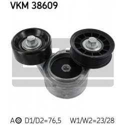 diržo įtempiklis, V formos rumbuotas diržas
                                SKF                                           