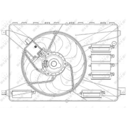 ventiliatorius, radiatoriaus
                                NRF                                                47626, NRF, 4