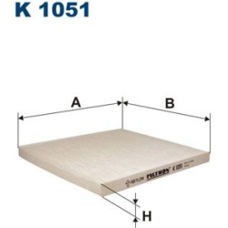 filtras, salono oras
                                FILTRON                                                K1051, Nenurodyta