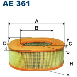 oro filtras
FILTRON AE361, Nenurodytas gaminto