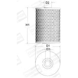 alyvos filtras
                                CHAMPION                                                X103/606, CHAMPION, X1