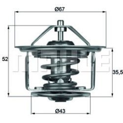 BEHR                                                TX 17 80D, BEHR, TX1780D, auto detalė