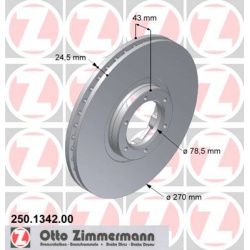 ZIMMERMANN                                                250.1342.00, Nenurodytas gamintojas, 250134200, auto detalė