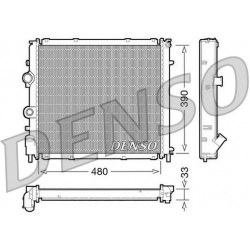 Aušinimo radiatorius
                                DENSO                                                DRM23011, DENSO, D