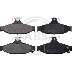 stabdžių trinkelių rinkinys, diskinis stabdys
                                A.B.S.                                      