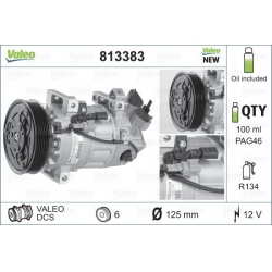 Kompresorius, oro kondicionierius VALEO ORIGINS NEW OE TECHNOLOGY
                                                813383, VAL