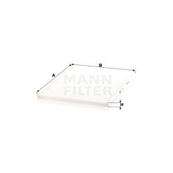 filtras, salono oras
                                MANN-FILTER                                                CU28004, MANN