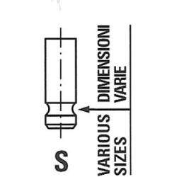 Vožtuvas įsiurbimo
                                FRECCIA                                                R6741/SNT, FRECCI