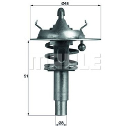 Termostatas
                                MAHLE                                                TX10690D, MAHLE, TX10690D, a