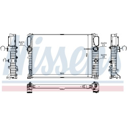 Aušinimo radiatorius
                                NISSENS                                67105, NISSENS, 67105, auto deta
