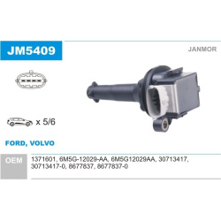 ritė, uždegimas
                                JANMOR                                JM5409, JANMOR, JM5409, auto detalė