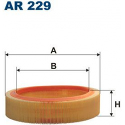 oro filtras
                                FILTRON                                AR229, Nenurodytas gamintojas, AR229, auto