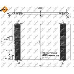 kondensatorius, oro kondicionierius EASY FIT
                                NRF                                             