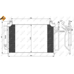 kondensatorius, oro kondicionierius EASY FIT
                                NRF                                35881, NRF, 3