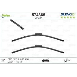 valytuvai SILENCIO FLAT BLADE SET
                                VALEO                                                574365