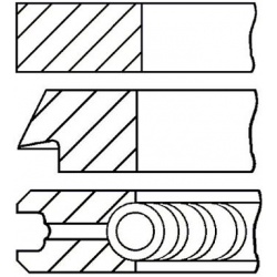 stūmoklio žiedų komplektas
                                GOETZE ENGINE                                                08