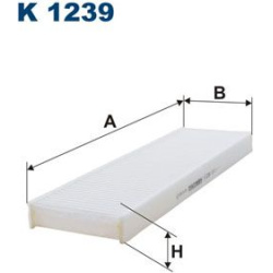 filtras, salono oras
                                FILTRON                                                K1239, Nenurodyta
