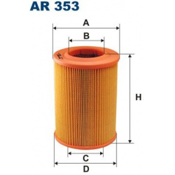oro filtras
                                FILTRON                                AR353, Nenurodytas gamintojas, AR353, auto