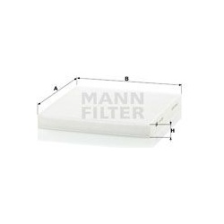 filtras, salono oras
                                MANN-FILTER                                                CU2132, MANN-