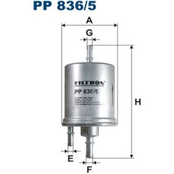 kuro filtras
                                FILTRON                                PP836/5, Nenurodytas gamintojas, PP836/5,