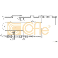 trosas, stovėjimo stabdys
                                COFLE                                                17.0235, Nenu
